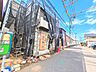 外観：接道状況および現場風景　【東村山市富士見町3丁目】