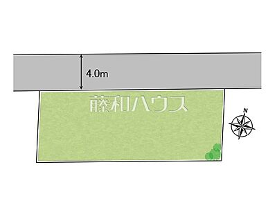 区画図：全体区画図　【所沢市上新井4丁目】