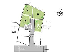 稲城市東長沼　全4区画　宅地分譲 6号地