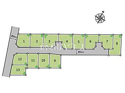 東村山市久米川町2丁目　全13区画　宅地分譲 6号地