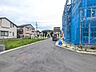 外観：接道状況および現場風景　【国立市東3丁目】