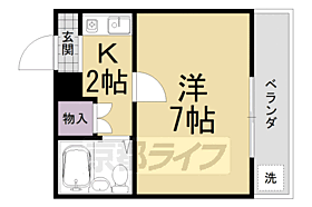 シャトーサンライズ 101 ｜ 京都府京都市山科区御陵下御廟野町（賃貸アパート1K・1階・20.00㎡） その1