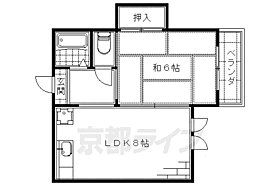 ハイツシェレナ 204 ｜ 京都府京都市伏見区三栖向町（賃貸マンション1LDK・2階・30.00㎡） その2