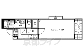 メゾン・リズミィ 2C ｜ 京都府京都市伏見区今町（賃貸マンション1K・2階・26.00㎡） その2