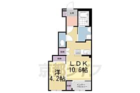 京都府久世郡久御山町佐古内屋敷（賃貸アパート1LDK・1階・42.15㎡） その2