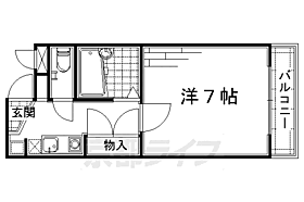 エスポワール松田 203 ｜ 京都府京都市伏見区深草西浦町8丁目（賃貸マンション1K・2階・19.62㎡） その2