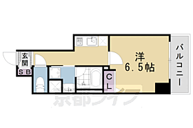 京都府京都市南区西九条大国町（賃貸マンション1K・2階・24.73㎡） その2