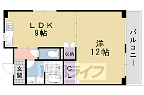 シャンドール東野 107 ｜ 京都府京都市山科区東野八反畑町（賃貸マンション1LDK・1階・48.60㎡） その1