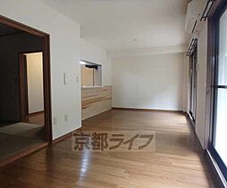 JR奈良線 木幡駅 徒歩14分の賃貸マンション 3階2LDKのリビング/ダイニング