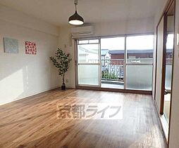 近鉄京都線 富野荘駅 徒歩14分の賃貸マンション 2階2LDKのリビング/ダイニング