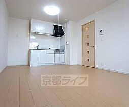 近鉄京都線 久津川駅 徒歩9分の賃貸アパート 1階1LDKのリビング/ダイニング