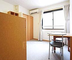 JR奈良線 長池駅 徒歩10分の賃貸アパート 1階1Kのリビング/ダイニング