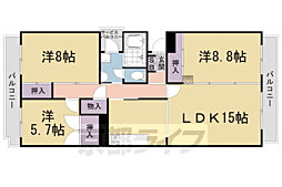 京阪宇治線 木幡駅 徒歩12分 3階/-