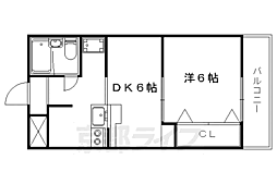 間取図画像 1DK