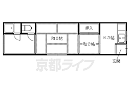竹園荘 2階/1-203