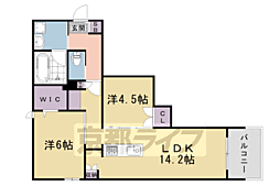 SORAIRO HILLS 空彩ヒルズ 2LDKの間取図画像