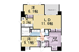 グランレブリー押小路高倉 4階