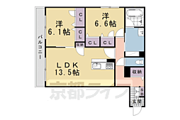 グランコート北浦 2階/201