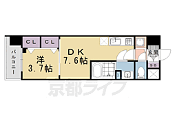 JR東海道・山陽本線 西大路駅 徒歩15分 6階/-