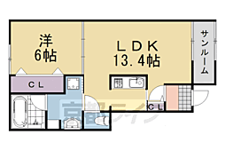 雅　参番館 1階/102