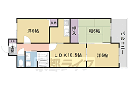 ボンエルフ嵯峨 3階/302