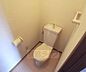 トイレ：清潔感のあるトイレです。