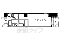 木屋町ビル 1Kの間取図画像