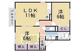 コーポはおりや　Ａ棟 2階