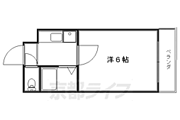 マンション和 1Kの間取図画像