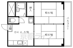 ドミール厨子奥 A棟 2階