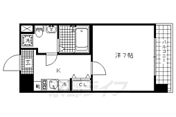クレストコート二条城北 9階