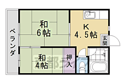 JR東海道・山陽本線 西大路駅 徒歩12分 2階/-