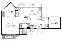 PARK HILLS OYAKE VILLA 4 3階