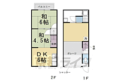 横大路三栖山殿21−15倉庫(ガレージ付) 1