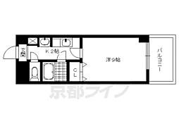 ウエストコート智恵光院 2階