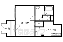 アーバンレジデンス神山台 1DKの間取図画像