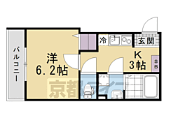 エクセルワンズ観月橋 2階/202