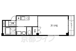 増治ビル 1DKの間取図画像