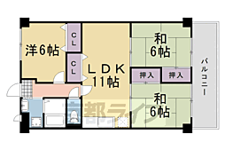 カストルム滝川 4階/407