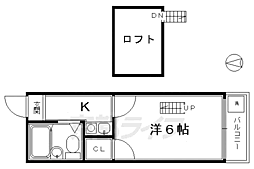 グローリーハイツ東福寺 2階