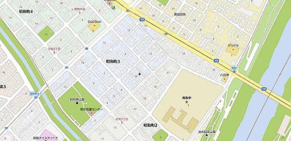地図を拡大表示
