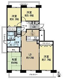 間取図画像 4LDK