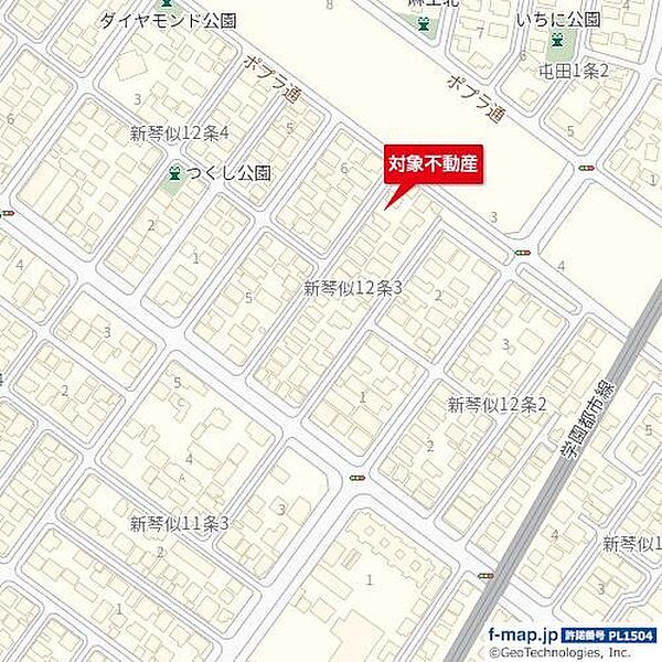 地図を拡大表示