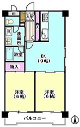 間取図画像 2DK