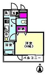 K-Port 1Kの間取図画像