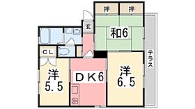 アンナプルナI 101 ｜ 兵庫県姫路市新在家本町２丁目（賃貸アパート3DK・1階・54.07㎡） その2