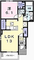 グランデ光祥1 101 ｜ 兵庫県姫路市西庄（賃貸アパート1LDK・1階・45.77㎡） その2