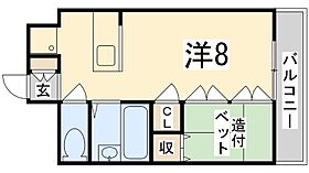 ロッキーコート　ナカヤ 205 ｜ 兵庫県姫路市南条（賃貸マンション1K・2階・24.71㎡） その2