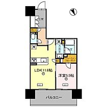 ウエリス姫路　609号室 609 ｜ 兵庫県姫路市忍町（賃貸マンション1LDK・6階・47.24㎡） その2