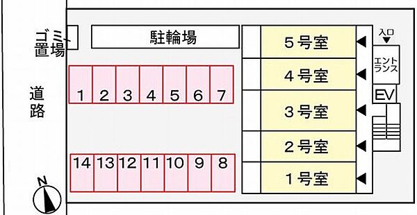 クレール姫路 603｜兵庫県姫路市船橋町５丁目(賃貸マンション1LDK・6階・43.94㎡)の写真 その16